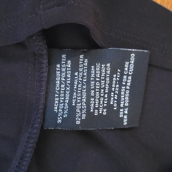 R&M COLLECTION BRAND WOMEN'S FANCY BLACK SHRUG SIZE LARGE - Picture 10 of 15